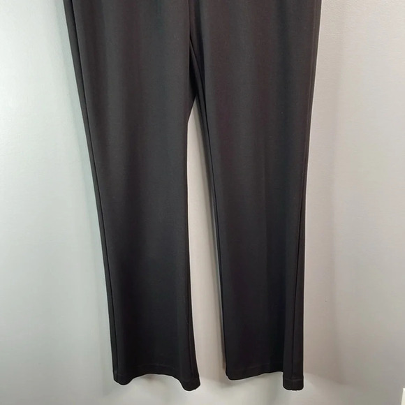 REACTION Kenneth Cole Black Stretch Dress Pants Trousers Straight Leg Pockets 12 - Picture 4 of 11